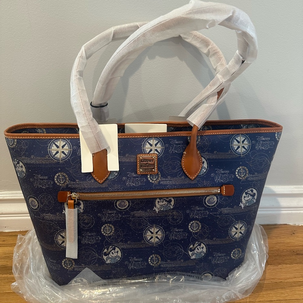 New Dooney & Bourke Wish Disney Cruiseline Tote Bag